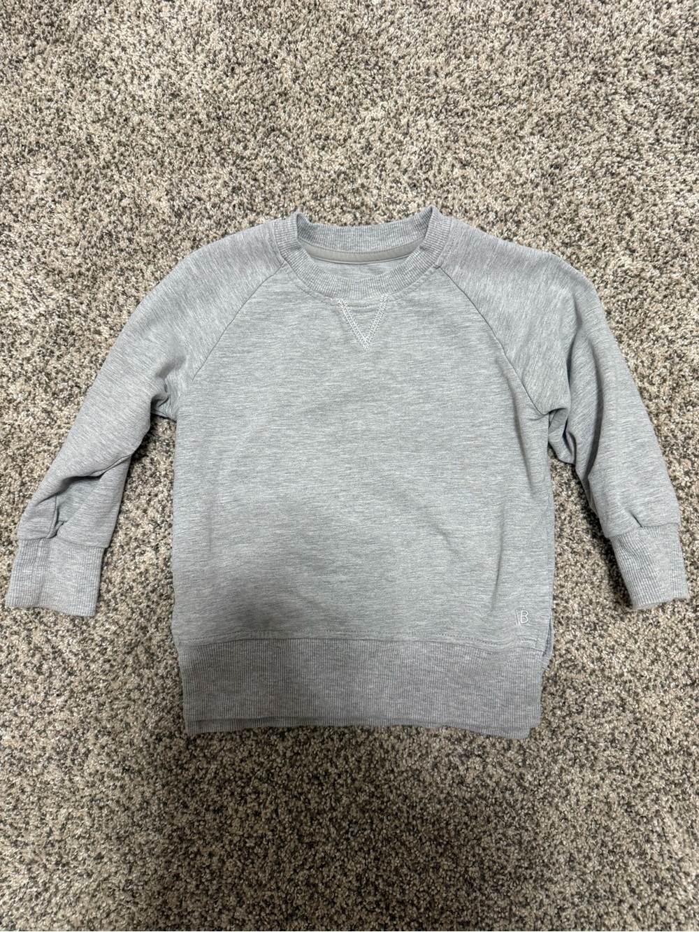 LITTLE BIPSY Gray Crewneck Sweatshirt 18-24 Months